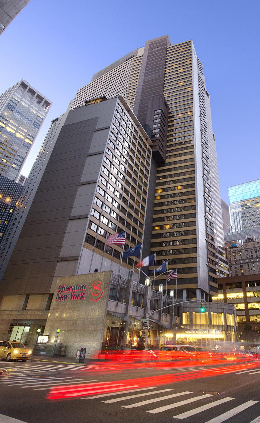 Congress Location and Accommodations Sheraton New York Times Square Hotel 811 W.