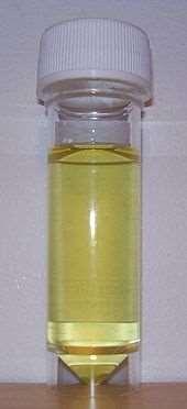 CHARACTERISTICS OF URINE 2 A liquid excrement consisting of water, salts, and urea, which is made in the kidneys then released through the urethra. Colour:- Yellow/amber colour, depending on diet.