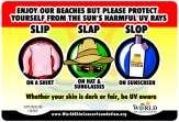 (SLIP SLAP SLOP) Avoid sun from 10am-2pm UPF clothing Eyewear You have built-in sun protection Tanned skin is already a sign of