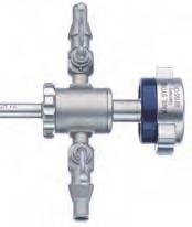 28136 DS High-Flow Arthroscope Sheath, with snap-in coupling mechanism, diameter 6 mm, working length 13.