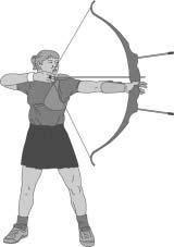 15 PHYSED EXAM Question 16 Archery is an Olympic sport where Australia has been successful. The diagram below shows an archer competing in an archery contest.