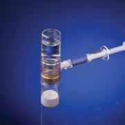 NTD Attributes Works with or without vacuum in the drug vial Provides for consistent volume withdrawl Designed for minimal residual volume and overfill Performance Option In-line liquid filter The