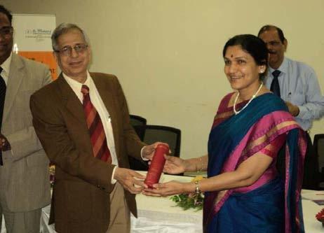 Vijay Negalur receives scroll of honor