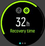 Recovery time accumulates from all types of exercise. In other words, you accumulate recovery time on long, low intensity training session as well as at high intensity.