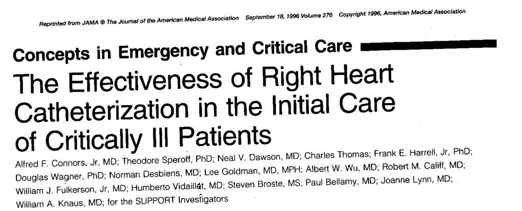 NEJM 1994;33:1717 2 1 1 It would be of value if it guided therapies to improve outcomes 4 6 65 7 75 8 85 9 95