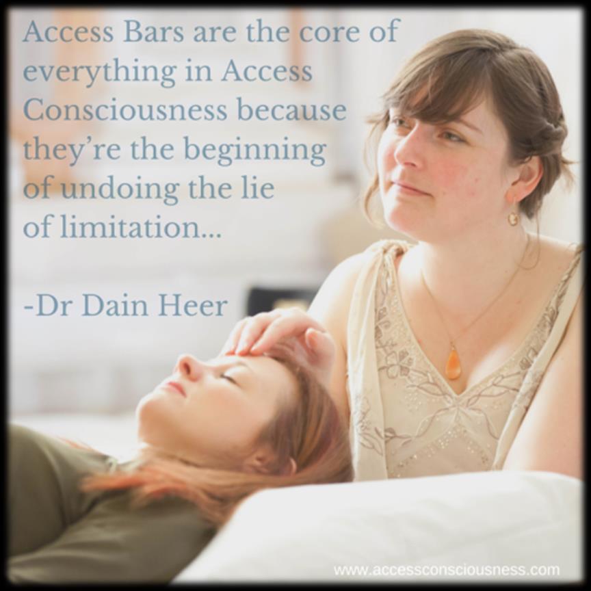Get Your Bars Run As an Access Consciousness Certified Facilitator, I have seen so many people have amazing results from getting their Bars run.