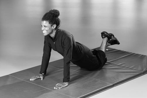 Modified Push-up Start with your knees
