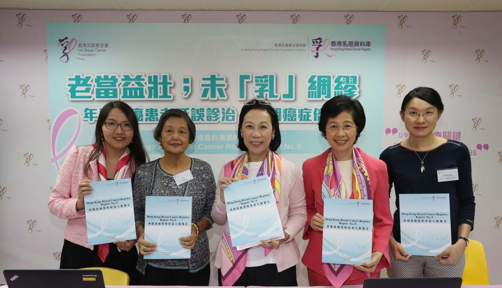HKBCF advises women aged 40 or above to receive screening for breast cancer on a regular basis (monthly breast self-examination, clinical breast examination and a mammography screening every two