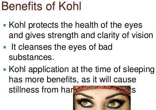 Scientific benefits of it: - 1. It kills germs, parasites. 2. It cleans the vision & protects the eyes. 3. Helps grow eye lashes. 4. Helps in ring worm, baldness etc.
