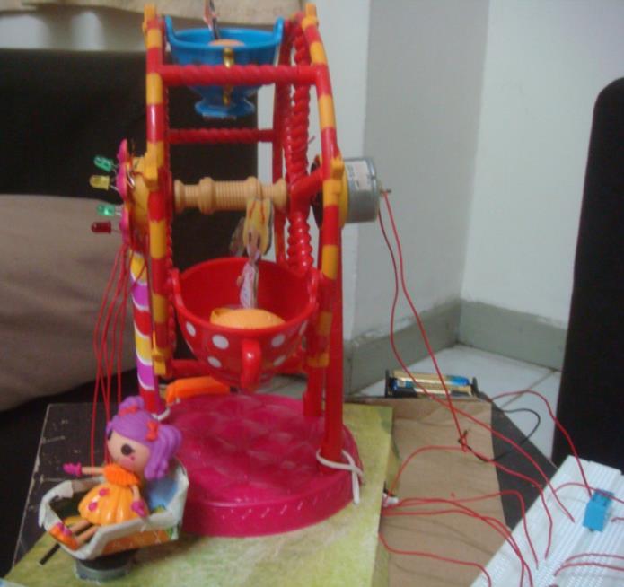 Fig. 3. Hardware setup 5 Clinical Aspect of the Toy Stuttering robotic play for rehabilitation is considered as clinical research which involves in treatment of the stuttering children.