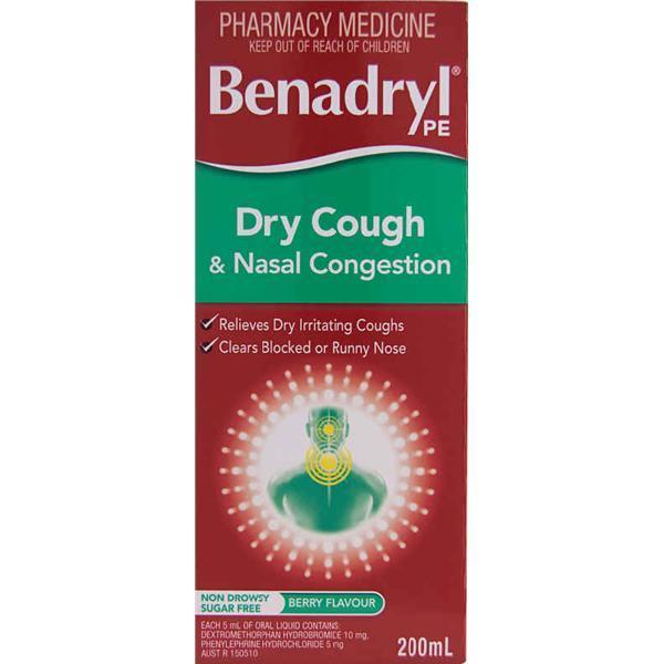 Active Ingredients: Each 10mL or oral liquid contains guaiphenesin 200mg and phenylephrine hydrochloride 10mg. Features and benefits: Ideal for a chesty cough with nasal congestion. Sugar free.