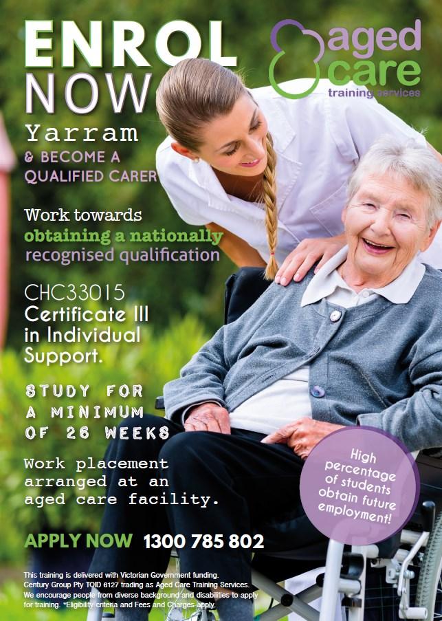 Become a qualified carer Work placement