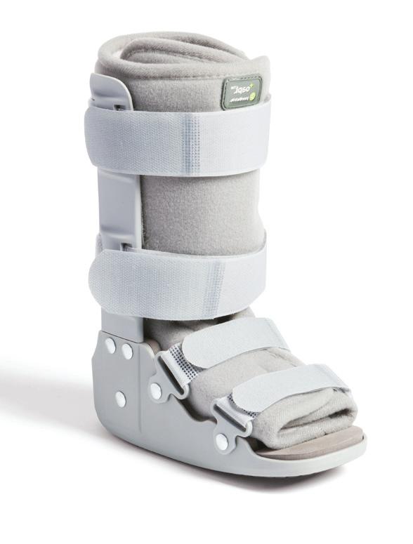 5cm Orthopaedic ankle and foot injuries Foot and ankle pain Heel Pain (Server s Disease) Soft comfortable lining Easy to remove liner for washing Simple strap set up Velcro straps for immobilisation