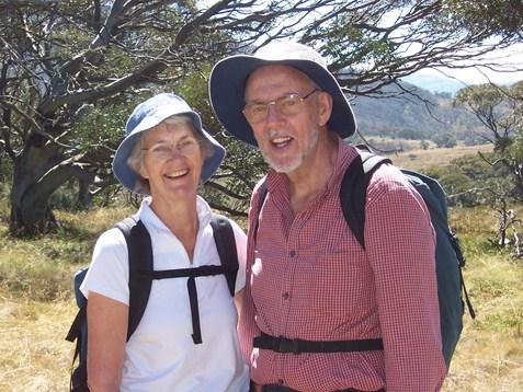 and his wife Lyn are keen bush walkers who holiday each year with like minded people exploring the