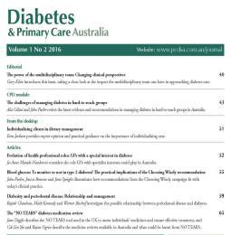 Please join us at Primary Care Diabetes Society of Australia www.pcdsa.com.
