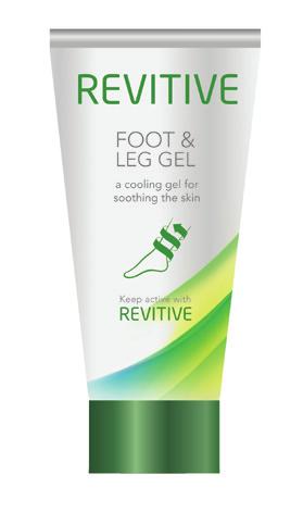 REVITIVE Foot & Leg Gel Dry skin reduces the ability of the Electrical Muscle