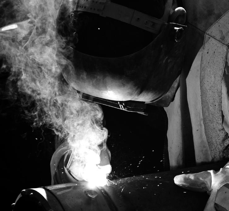 Welding and Welding Fumes Burden of Occupational Cancer Fact Sheet WHAT ARE WELDING AND WELDING FUMES? Welding is the process of joining materials, usually metals or thermoplastics.