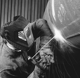 Welding fumes are a mixture of very fine particles of metallic oxides, silicates, and fluorides that come from both the electrode (welding rod) and the material being welded.