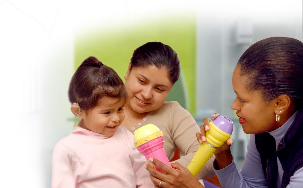 Your early intervention team may include: Someone who will explain how the program works and how it can help you and your child. A teacher. An audiologist (an expert on hearing).
