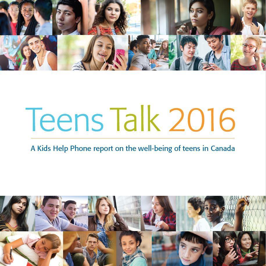 Youth Voices We surveyed 1,319 teens in Canada between the ages of 13 and 18 and