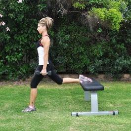 Reverse the movement to lower dumbbells back to the starting position. Repeat for desired number of repetitions.