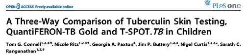 False positive TST? => QFT-G higher specificity? False negative QFT-G? => QFT-G poor sensitivity?? Unlikely 60% household TB contact Large TST induration (median 17.5 mm) No effect of BCG on TST?