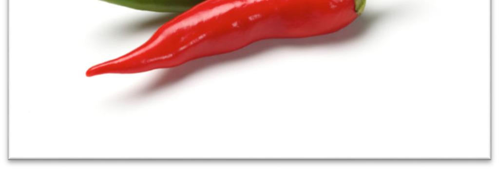 HOT PEPPERS Adding red chili peppers to your food could contribute to the dietary management of obesity, said Angelo Tremblay, a University Laval