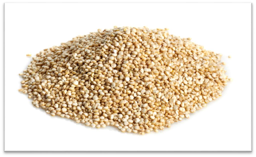 QUINOA This ancient grain contains both fiber and protein, which means it will keep you satisfied longer than other grains like rice.