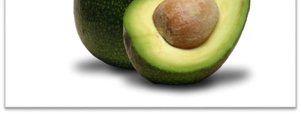 AVOCADO Avocados have gotten a bad rap for their high fat content (29 grams per avocado), but it s the fat they contain that will keep