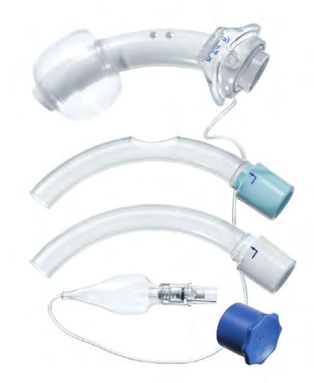 obturator and wide neck strap (see below) Tracoe twist range features Fenestrated tracheostomy tube with low pressure