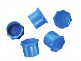Sizes: 07, 08, 09, 10 523-X Spare inner cannulas, double fenestrated with 15mm connector (blue) 10 units supplied in individual sterile packages.