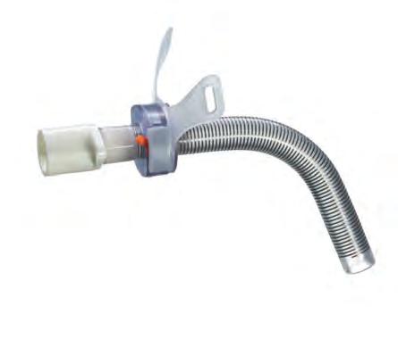 X-ray contrast line and scale Obturator and wide neck strap (see page 37) 451 XL vario XL extra long, wire reinforced tracheostomy tube with adjustable