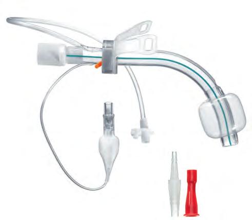 Tracoe vario Tracheostomy Tubes - with Subglottic Suction Subglottic suction line - key benefits Accumulated subglottic secretions can be suctioned off at the lowest point, in other words, right