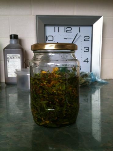 Infused oils The first herbal preparation that I am going to introduce to you is the infused oil.