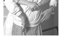 (A) The Heimlich maneuver performed on a conscious victim who is