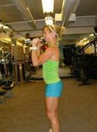 Exercise Set III Explosive Dumbbell Thruster Squats 20 Reps For greater intensity, use heavier resistance.