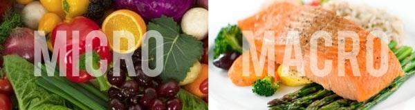 Types of Nutrients Macronutrients - those that are needed in larger quantities a.
