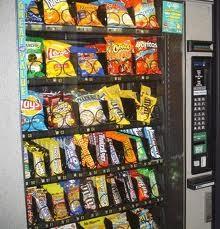 Vending Machines Although convenient, vending machines are packed with unhealthy options full of saturated fat, sodium, and excess sugar that your body and brain do not need.