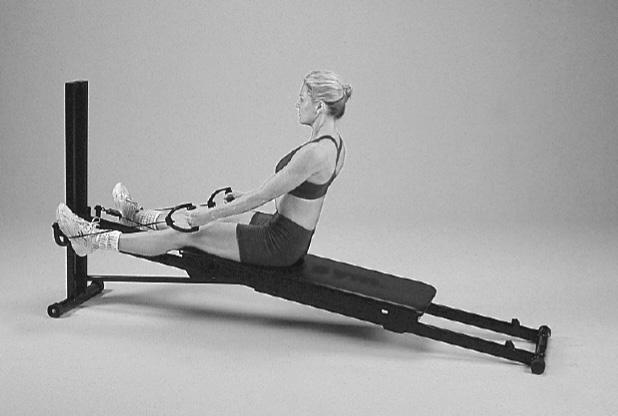 Advanced Exercises for Men and Women continued DAYS 2 and 4 legs - CONTINUED NOTE: Exercise #28 requires the Leg Pull Accessory. #12 Hip Abduction Attach Leg Pulley Accessory.