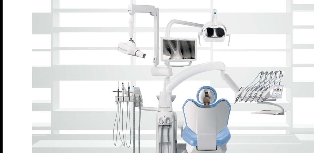 RXDC HyperSphere+ Integrated on the dental unit, the X-ray unit and wireless handheld
