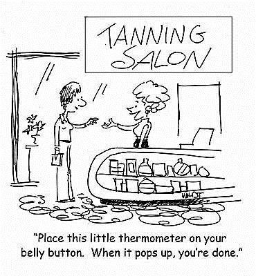 Tanning Is indoor tanning safer? SCC risk 2.