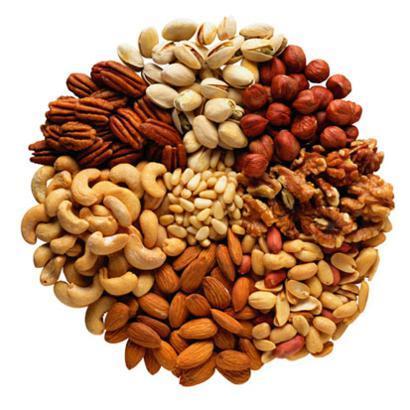 Nuts and Seeds ½ to 1 ounce per day Walnuts, almonds, peanuts, pistachios