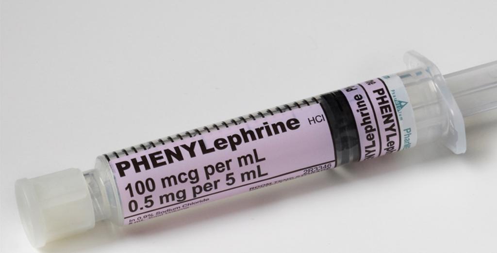 Phenylephrine as a Bolus Dose Pressor Utilization began in anesthesiology It will not cause local tissue damage if extravasation