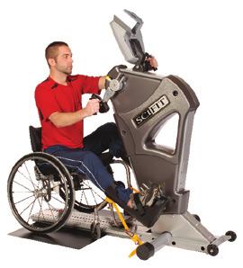 The ability to adjust knee flexion makes this product a safe starting point for those who cannot get through the range of motion on other equipment, such as a