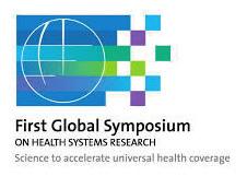 Global Symposia Every two years we co-organise the largest global Symposium on health systems