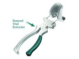 Assembly 7A Assembly 7B Assembly 8 MIS Femoral Trial Extractor and Femoral Trial, PS Box Guide, or AR 4-in-1 Cutting Guide: Orient the non-rubber coated