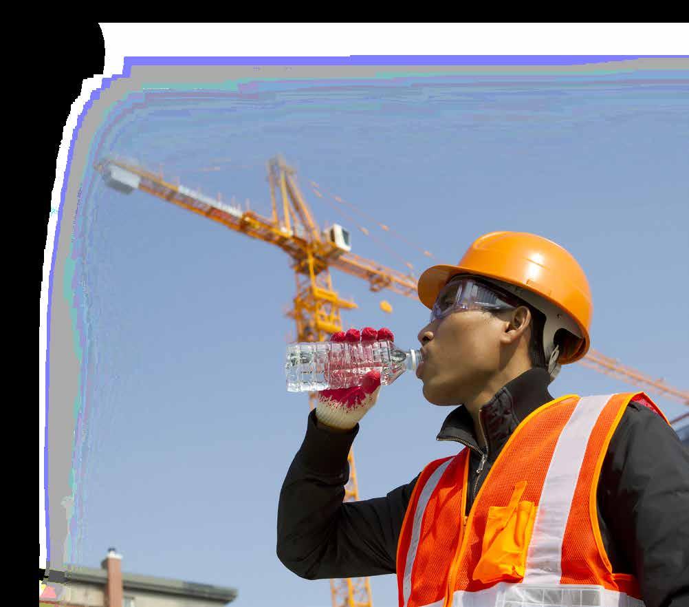 How to avoid Heat Stress Come to work well hydrated and drink at least 1 Liter of water before work each day Drink regularly during the day at least 2 Liters of