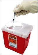 Regulated Medical Wastes Include: Blood and blood products in a free flowing,
