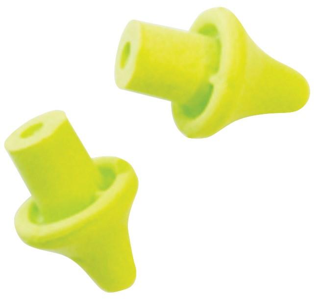 Some earplugs can be fitted with visual or metal detecting features, particularly beneficial in food production.