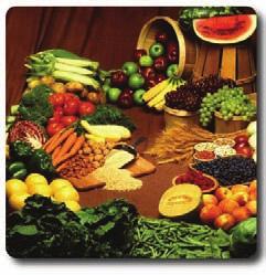 Fruits and vegetables can contain residues from pesticides, including organic produce.